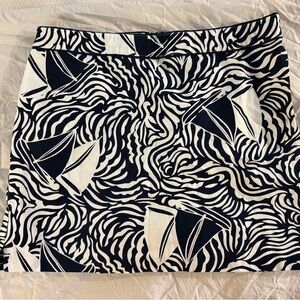 Vineyard vines girls sailboat mini skirt 14